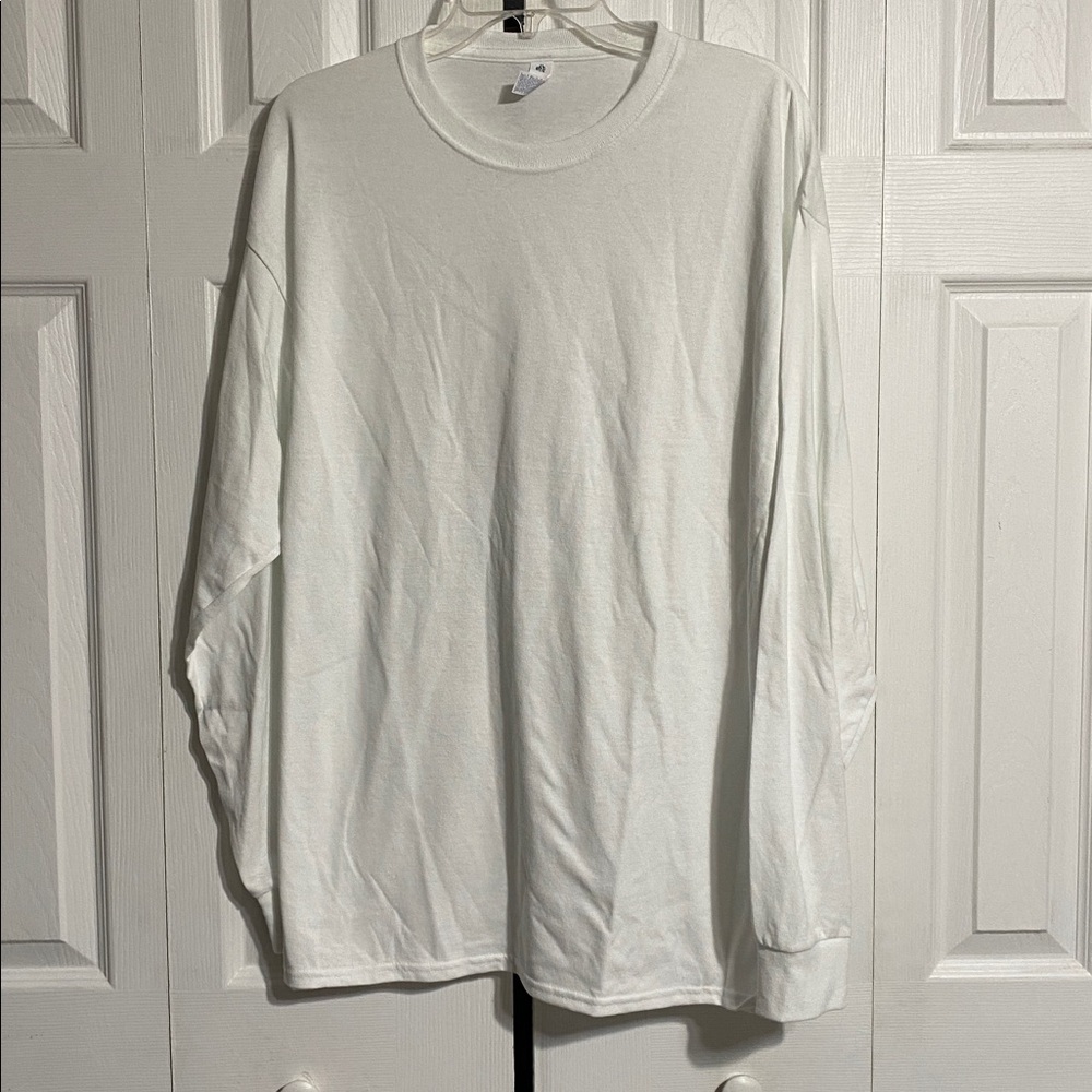 Jerzees dri power cotton blend long sleeve mens tee shirt size XL